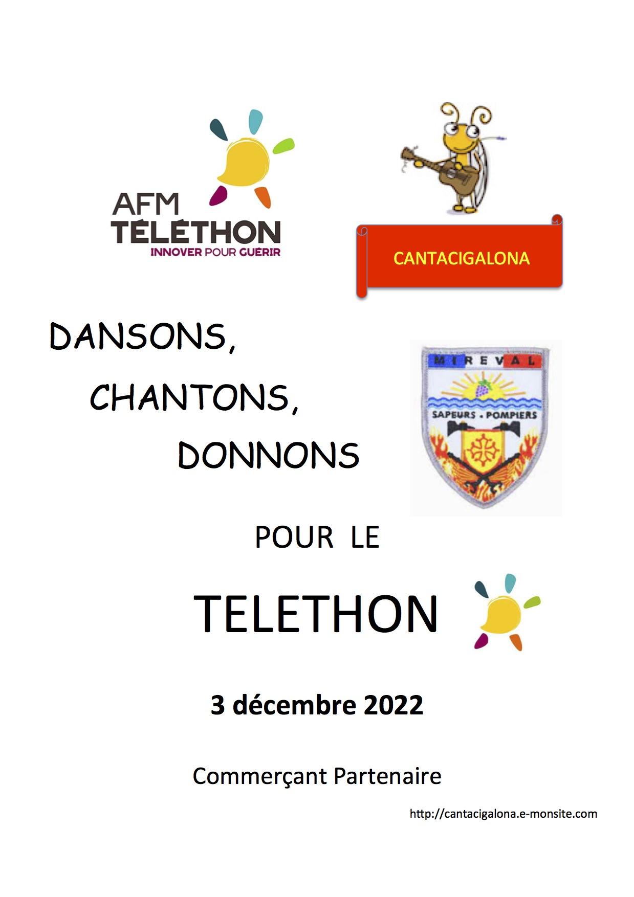 Affiche telethon 2023