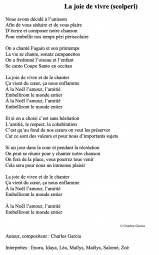 Texte de la chanson