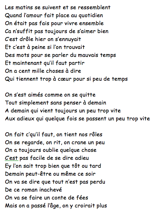 Salut les amoureux 1